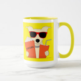 Caneca cachorro-pipoca