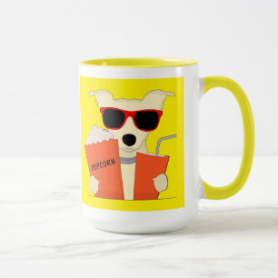 Caneca cachorro-pipoca