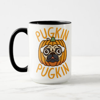 Caneca Cachorro Pugkin Cachorro Canino - Chá Louco
