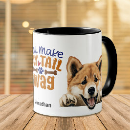 Caneca Cachorro Que Você Faz Minha Cauda