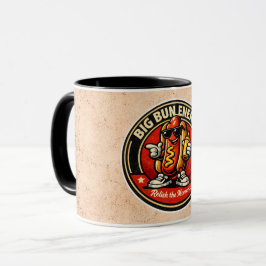 Caneca Cachorro Quente - Big Bun Energy - Amantes de Comi