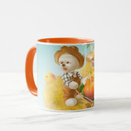 Caneca Cachorro-quente com abóbora