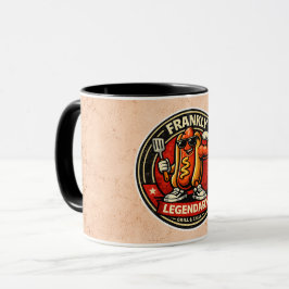 Caneca Cachorro Quente - Francamente Lendário - Amantes d