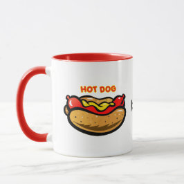 Caneca Cachorro quente personalizado