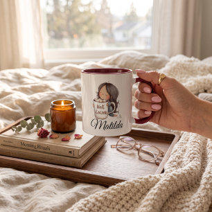 Caneca Cachorro quente personalizado fofo