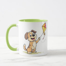 Caneca Cachorro Repleto com Kite Mug - Presente Divertido