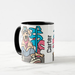 Caneca Cachorro Retroativo da Rua Relaxada