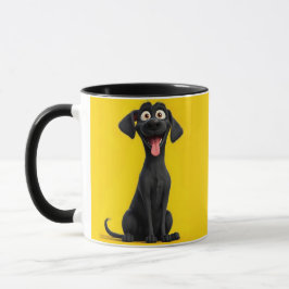 Caneca Cachorro Simples - Presente Adorável para A