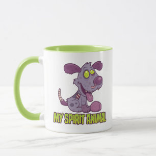 Caneca Cachorro Zumbi é Meu Animal Espiritual