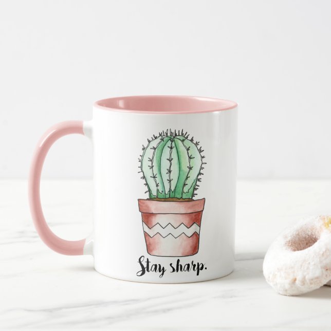 Caneca Cacto Afiado (Com Donut)