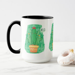 Caneca cacto fofo