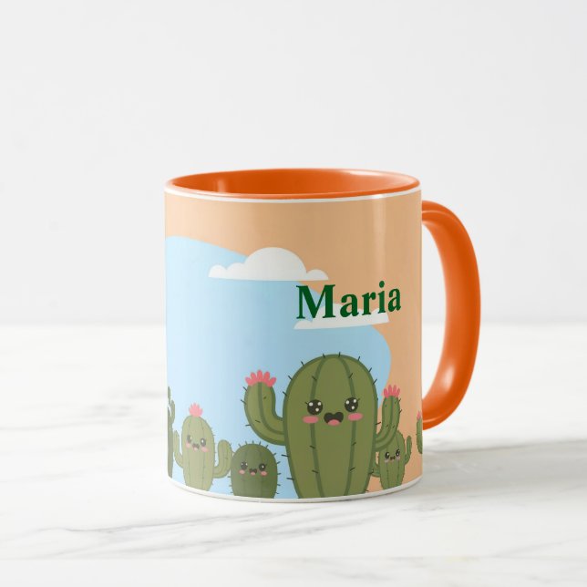 Caneca Cactos Cutâneos (Frente Esquerda)