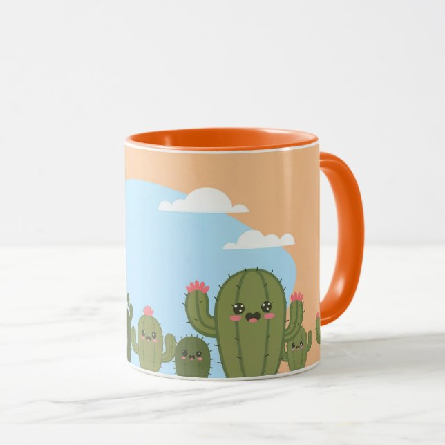 Caneca Cactos Cutâneos (Frente Esquerda)
