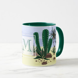 Caneca Cactos, suculentos.