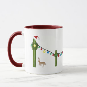 Caneca Cactus Christmas Mug