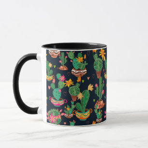 Caneca Cactus Garden Mug Colorido