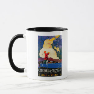 Caneca CadativbiaTremezzo Vintage PosterEuropa