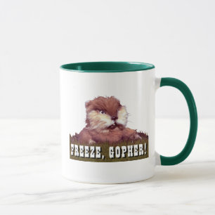 Caneca Caddyshack   Congelar, Gopher!