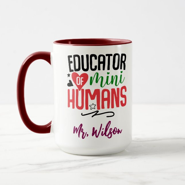 Caneca Caderno de Educador de Humanos Miniatura – Profess (Esquerda)