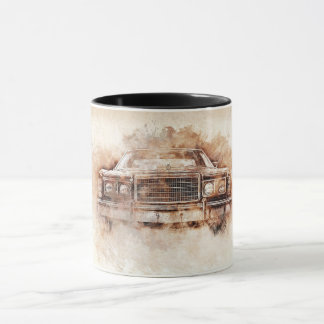 Caneca cadillac da arte