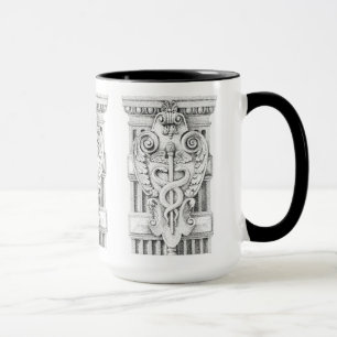 Caneca CADUCEUS Tall Black Combo Mug