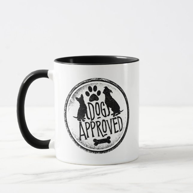 Caneca Cães aprovados (Esquerda)