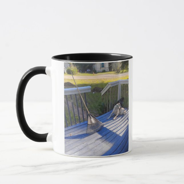 Caneca Cães Aproveitando a Vida  (Esquerda)