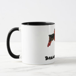 Caneca Cães de Tartaruga de Arte Pet Cute Personalizados