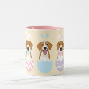Caneca Cães felzs pascoa
