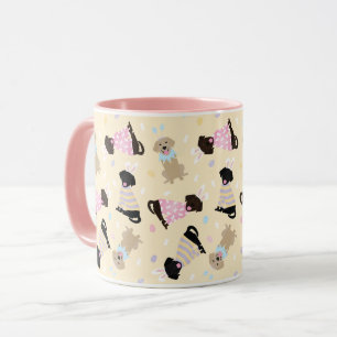 Caneca Cães felzs pascoa Labrador Retriever