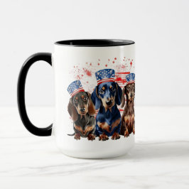 CANECA CÃES PATRIÓTICOS ADORÁVEIS