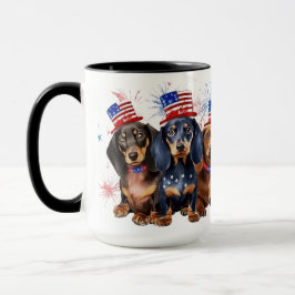 CANECA CÃES PATRIÓTICOS ADORÁVEIS