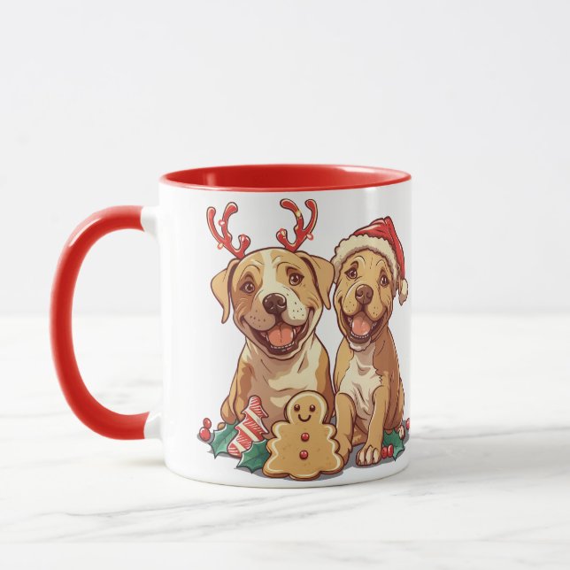 Caneca Cães Touro de Natal (Esquerda)