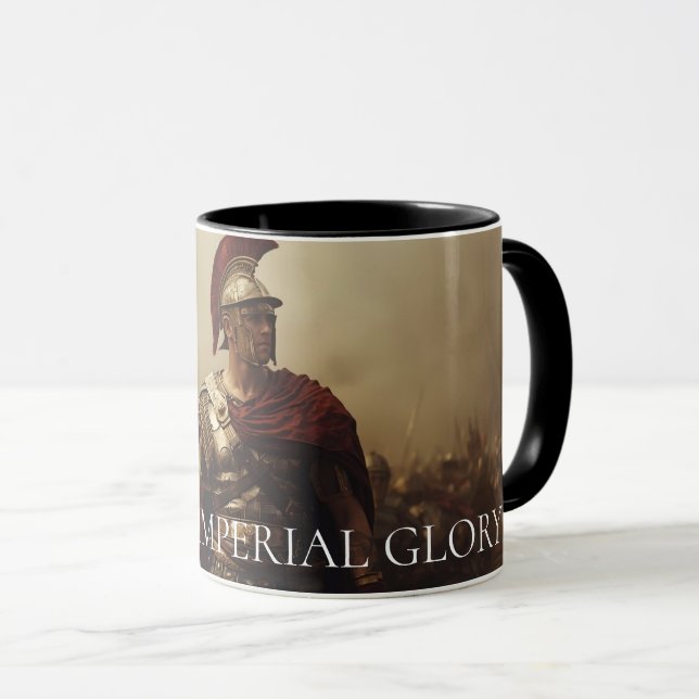 Caneca Caesar's imperial glory cinematic black (Frente Esquerda)