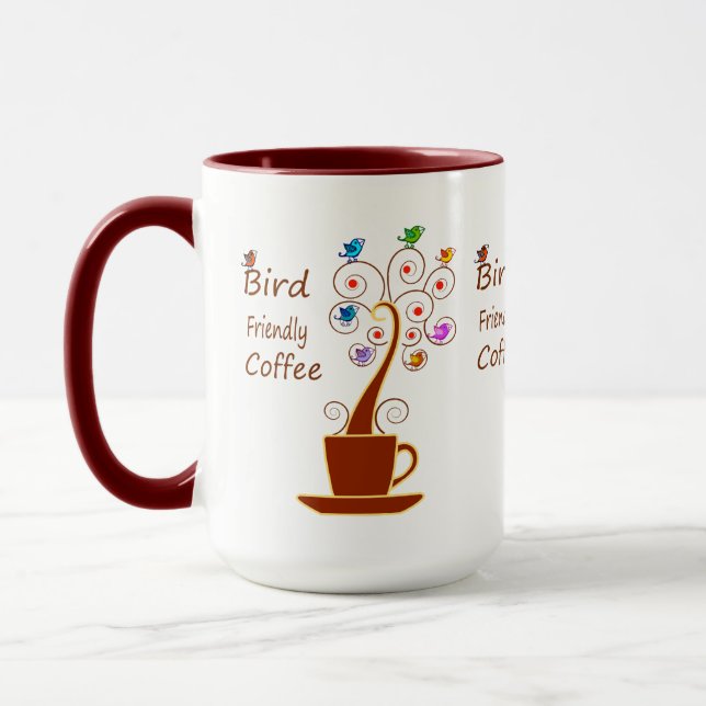 Caneca Café Amigo das Aves (Esquerda)