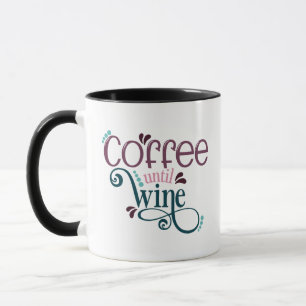 Caneca Café Até Café De Vinho