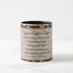 Caneca Café Café Café Mug