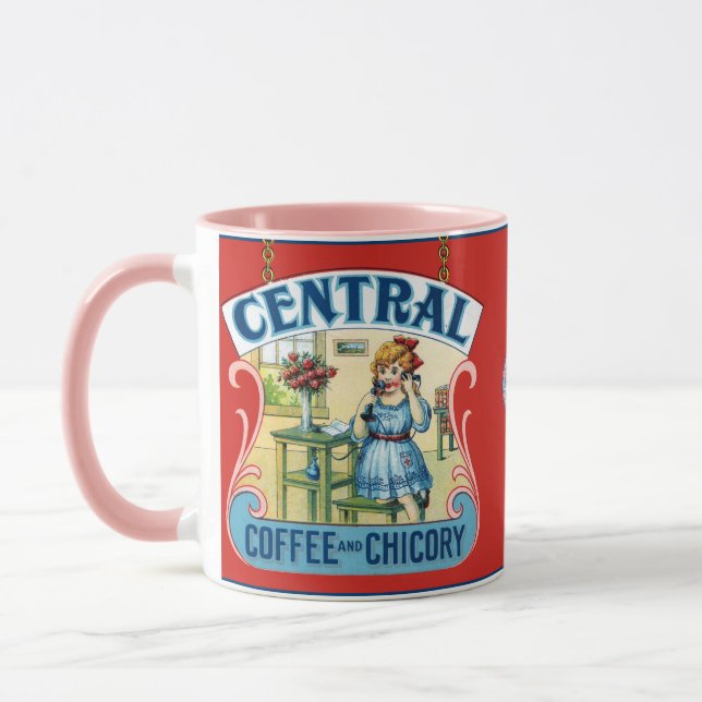 Caneca Café Central e Chicória (Esquerda)