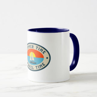 Caneca Café Chegada do Verão 11 oz Cerâmica W-PT