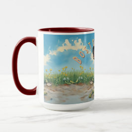 Caneca Café Cheio de Boston Terrier Love