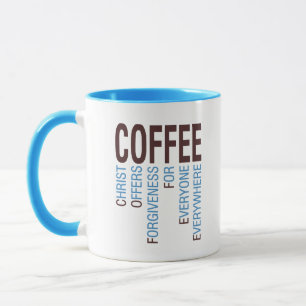 Caneca Café Christian Acronym Mug