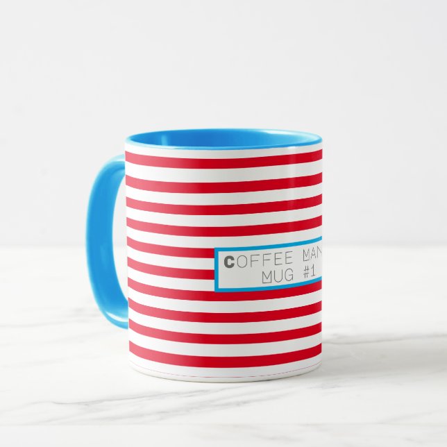 Caneca Café Colorido Funky Mania Mug #1 (Frente Esquerda)