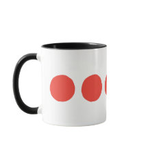 Café com Bolinhas Vermelhas Clássicas