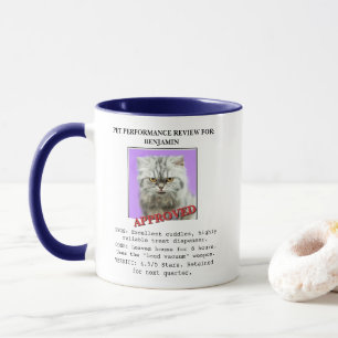 Caneca Café com Foto Personalizada de Avaliação de Desemp