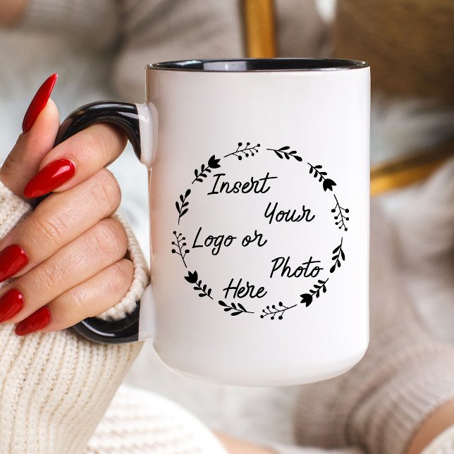 Caneca Café com Logotipo Personalizado (Criador carregado)