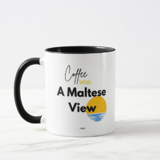 Caneca Café Com Vista Maltesa | AMAR Prints