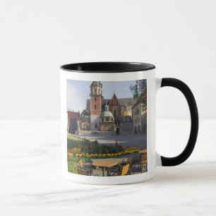 Caneca Café com vista para a Catedral de Wawel, Colina Wa