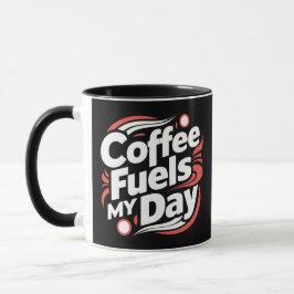 Caneca Café combustível meu dia