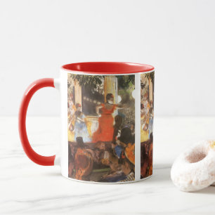 Caneca Café-Concerto nos Embaixadores por Edgar Degas