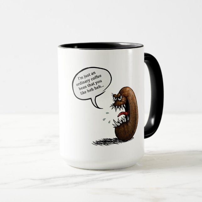Caneca Café creepy (Frente Esquerda)